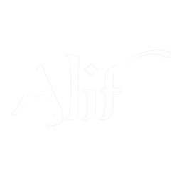 Alif Cuisine logo.